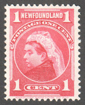 Newfoundland Scott 79 Mint VF - Click Image to Close